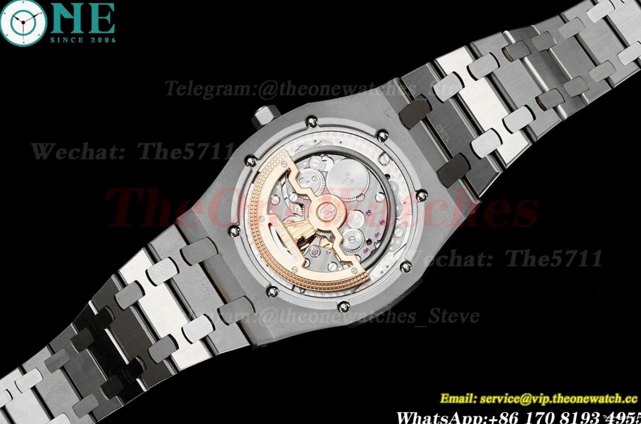 Royal Oak Dial SS 15202 Blue A2121 SS 39mm JJF 0309